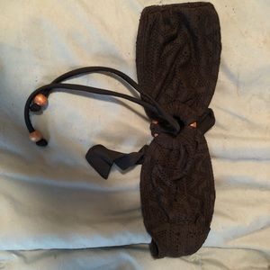 Strapless bikini top